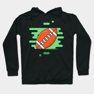 American Football Ball Hoodie